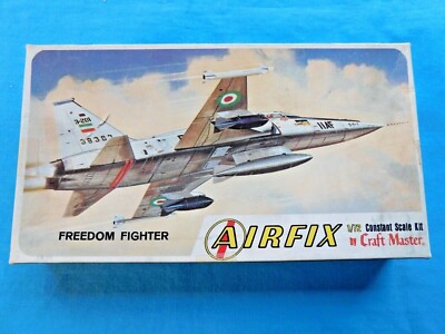 NOS AIRFIX FREEDOM FIGHTER 1/72 SCALE CRAFT MASTER AIRPLANE MODEL KIT #1229-50