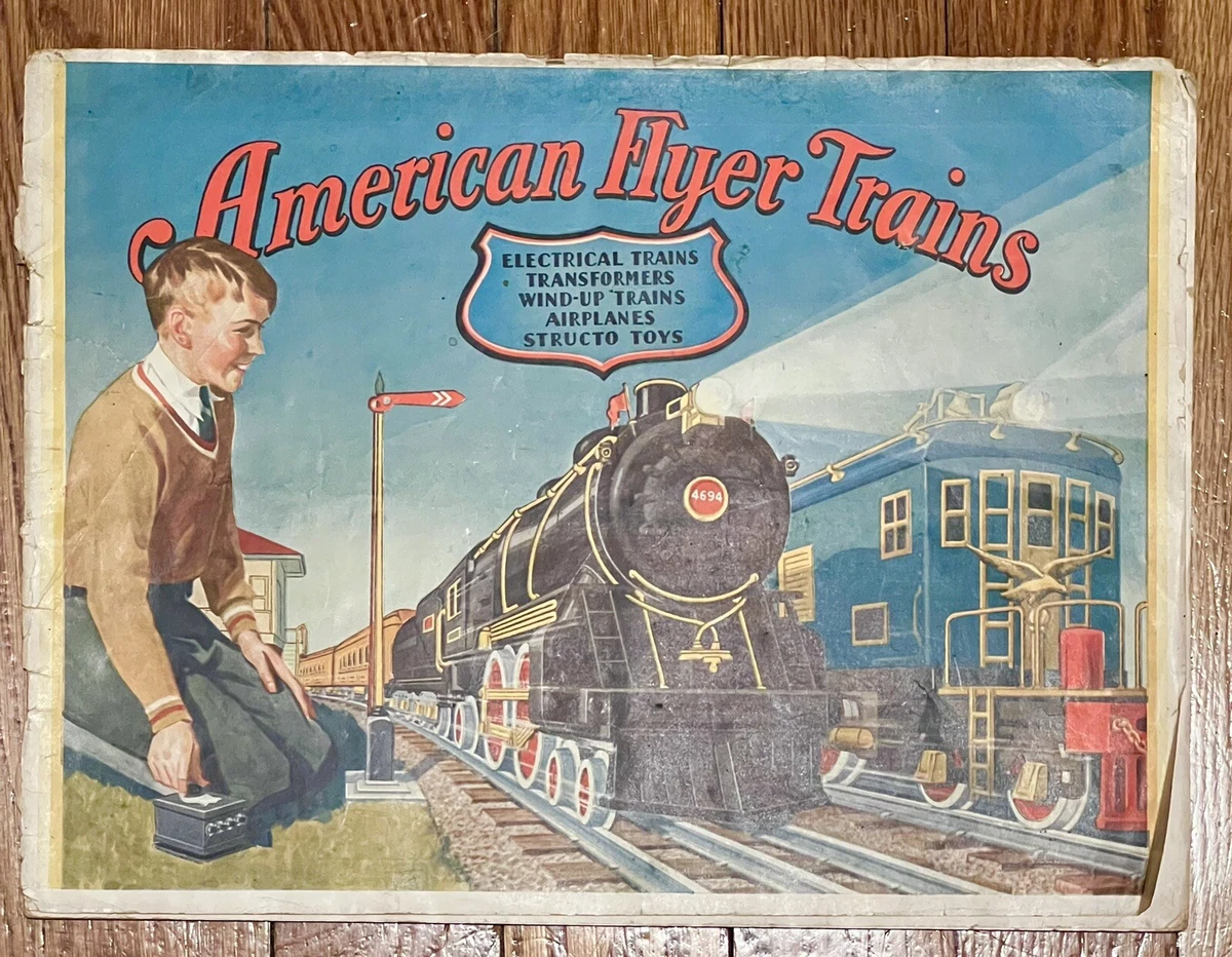 Vintage american hotsell flyer trains
