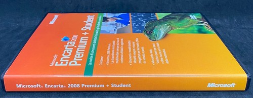 MICROSOFT ENCARTA 2008 PREMIUM+STUDENT ENCICLOPEDIA MULTIMEDIALE_UFFICIALE!NUOVA - 第 5/14 張圖片