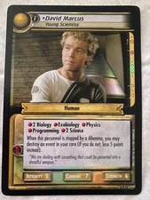 Star Trek CCG 2E Genesis Collection DAVID MARCUS YOUNG SCIENTIST FOIL Card