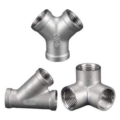 Corrosion Resistant Stainless Internal Thread Pipe Fittings for Plumbing Project
