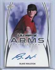 2019 Leaf Ultimate Draft BLAKE WALSTON ARMS Silver Foil Auto RC Diamondbacks