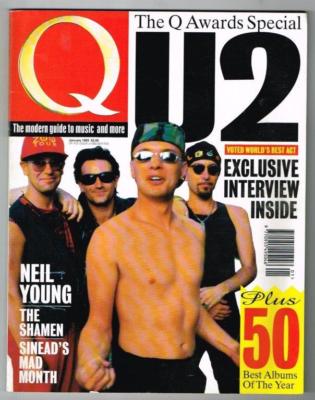 Q Magazine No.76 January 1993 mbox933 U2 - Neil Young - The Shamen