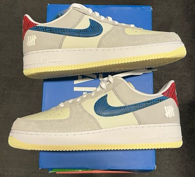 Size 13 - Nike Undefeated x Air Force 1 Low 5 On It White Blue Red Brand New