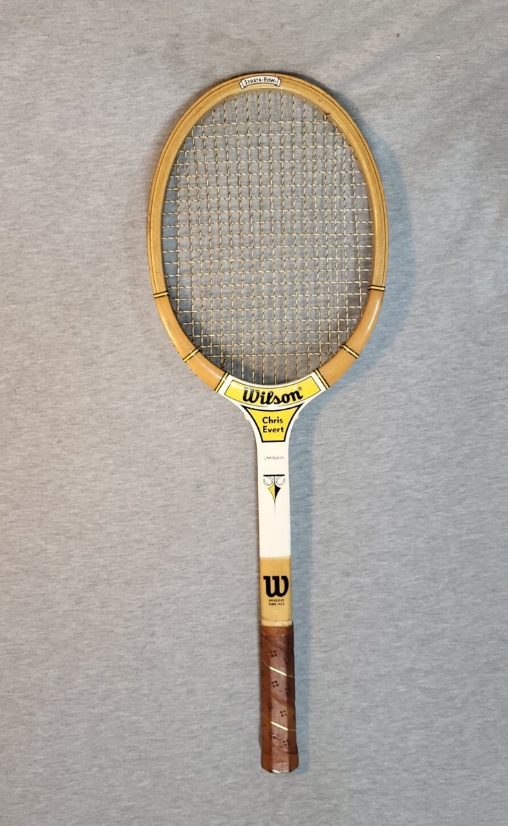 Vintage Wilson Tennis Racket Speed Flex Fibre Face Light Chris Evert EDITION