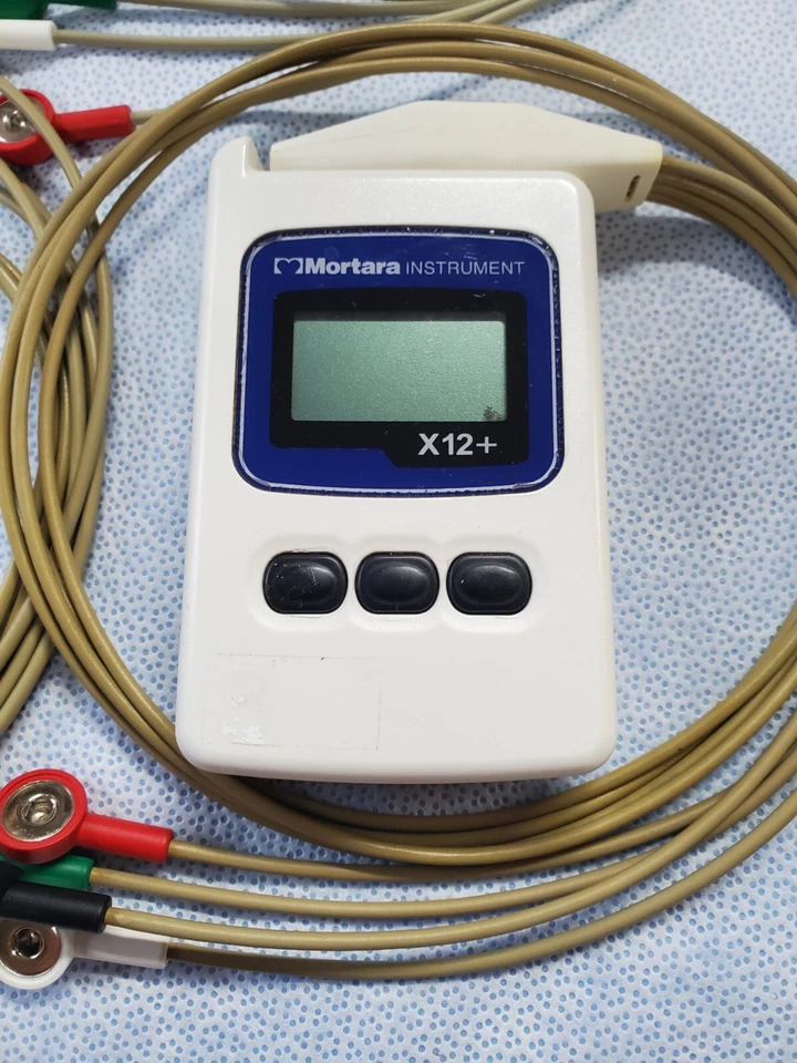 Mortara Instrument X12+, REF 76164-001-50, KG Stress Wireless Holter with Leads