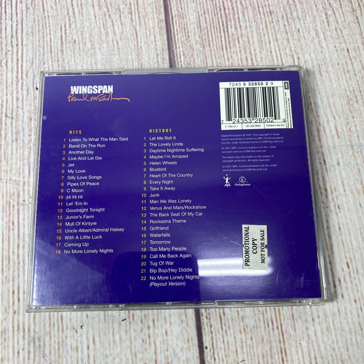 洋楽 paul mccartney / wingspan (ULTRA RARE!!) 51D1YVj9XlL._AC_SY200_QL15_.jpg