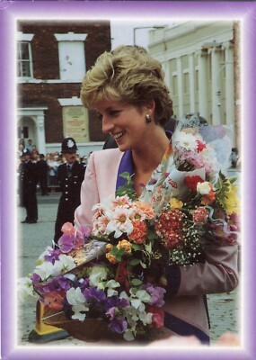 ~~~ ORGINAL~~~ POSTKARTE ~~~ Lady Diana Prinzessin von Wales