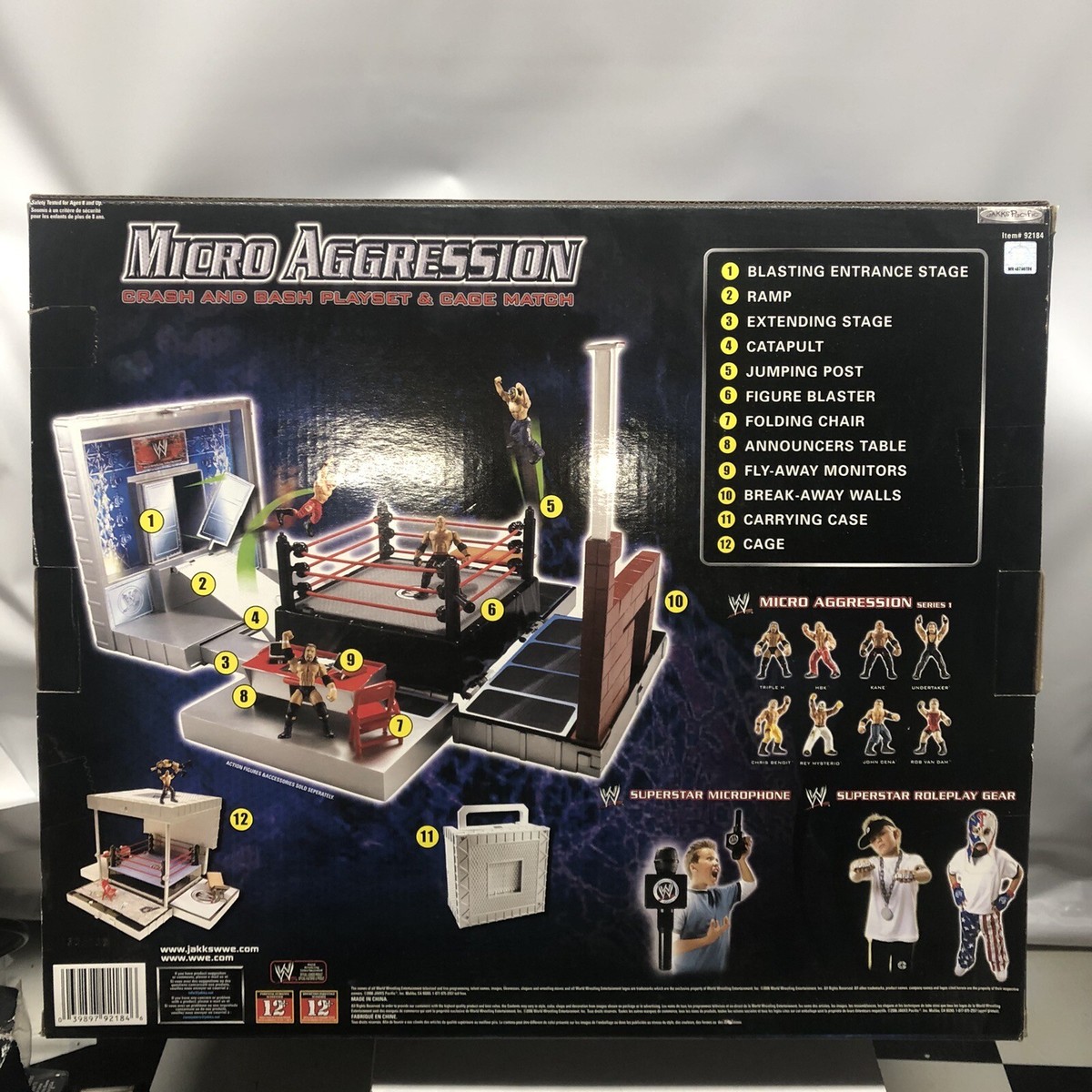 WWE Jakks Micro Aggression 
