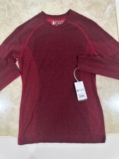 NWT FIGS SALTA PERFORMANCE UNDERSCRUB PO 2285 Red Black size SMALL S