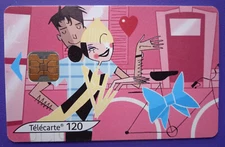 télécarte F1303A / envoi suivi