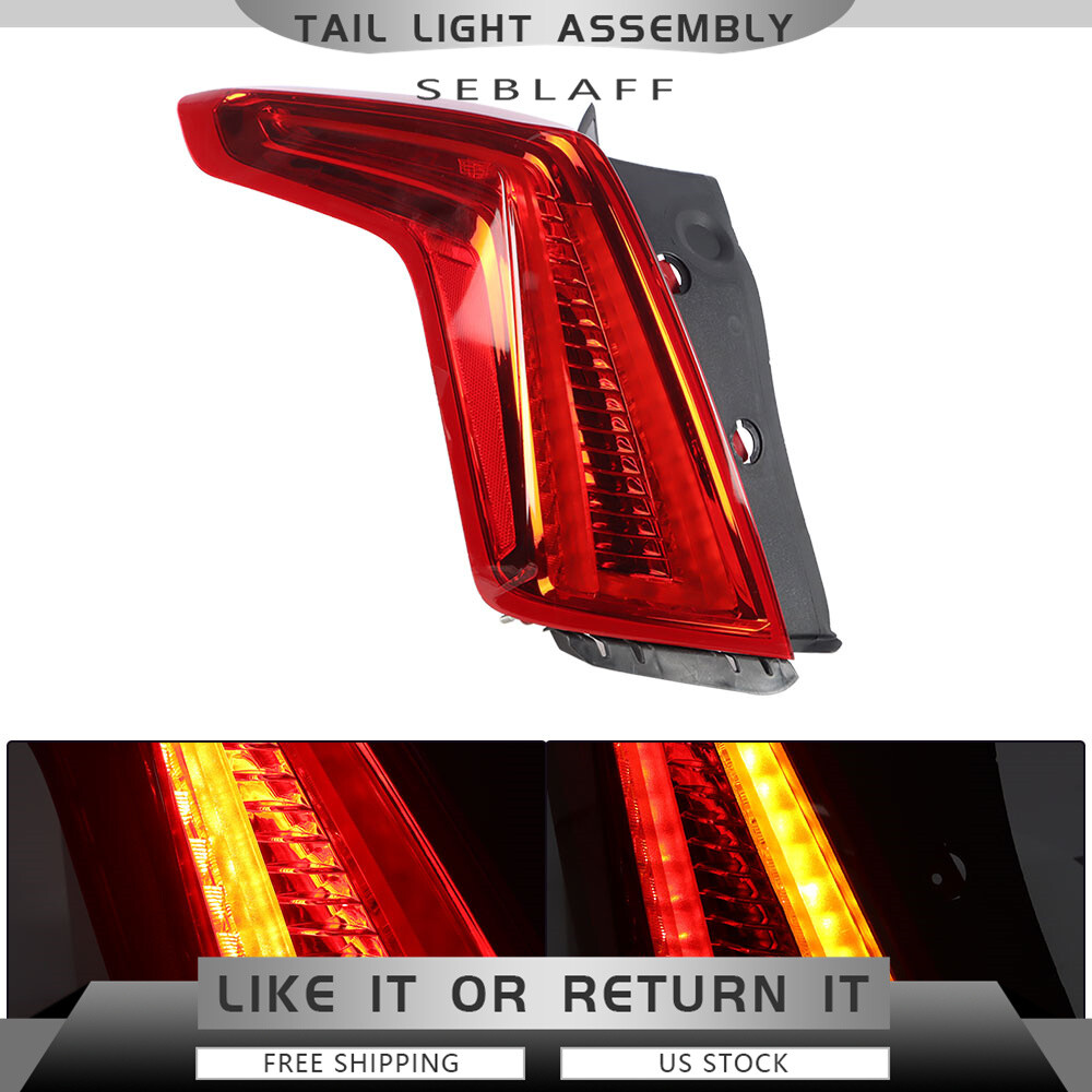 For 20172021 Cadillac XT5 All Red LED Tail Light Brake Lamp Driver
