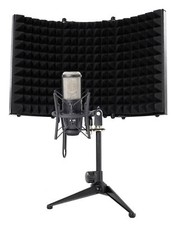 AKG P420 Studio Condenser Recording Podcasting Microphone Foam Isolation Shield
