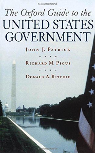 The Oxford Guide to the United States Government [Hardcover] Patrick, John J.; P