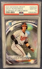 2020 Bowman Chrome Draft Adley Rutschman Glimpses Of Greatness PSA 10