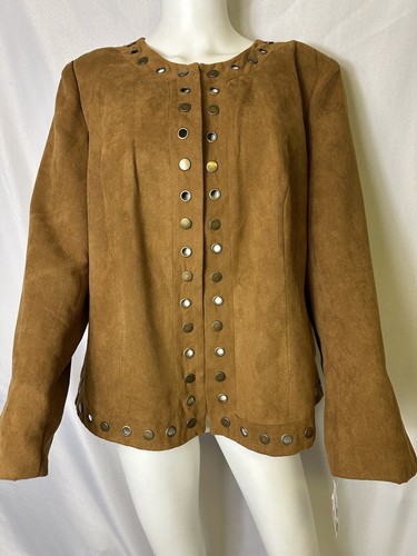 DRESSBARN SIZE 14/16 OPEN FRONT JACKET NWT - Picture 2 of 5