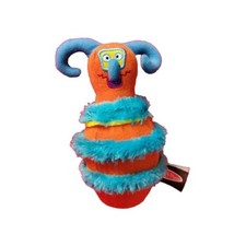 MELISSA DOUG SHEMP Monster Bowling Replacement Pin Plush Stuffed Orange Blue