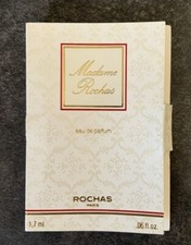 Echantillon tube sur carte  pour collectionneur - Rochas