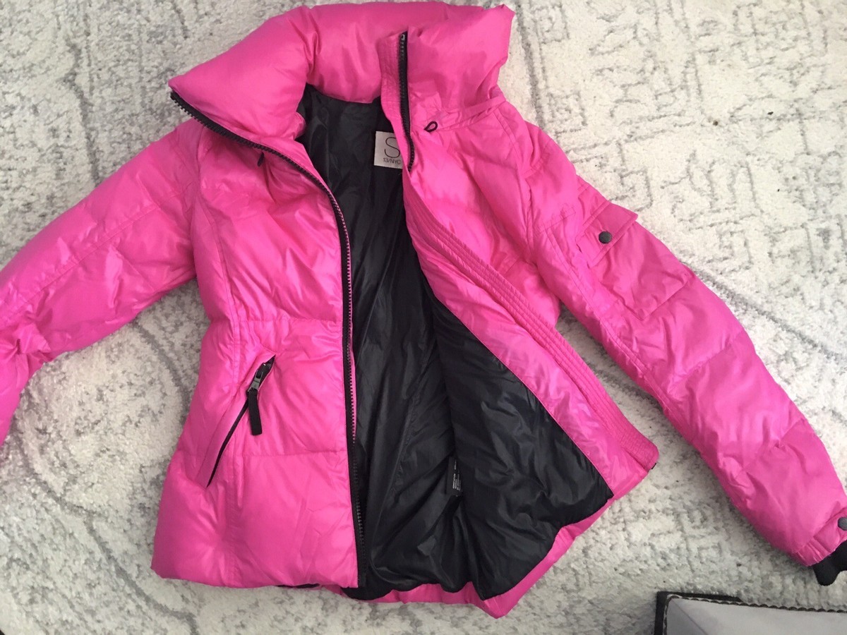 Padded Coat Pink Ladies Puffer Jacket Trench Pink Down Coats