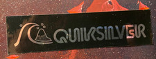 QUIKSILVER BOARDS VINTAGE 1980's SURF  SKATEBOARD DECAL STICKER 1.5"x 6" NOS