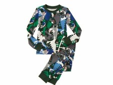 NEW GYMBOREE BOYS DINOSAUR LONG SLEEVE PAJAMAS SLEEPWEAR SIZE 4
