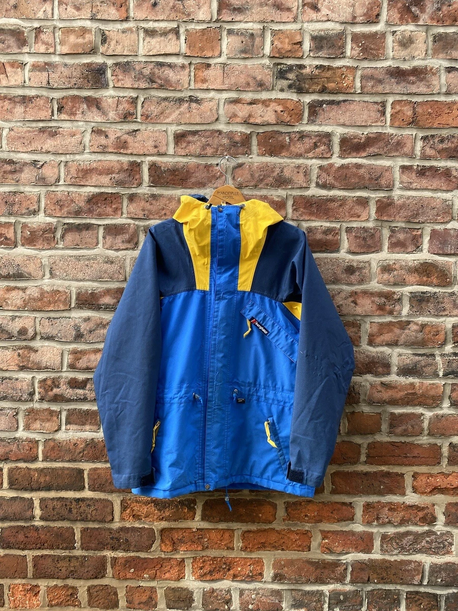 Vintage Berghaus Alpine Extrem Goretex Jacket Size Small Blue