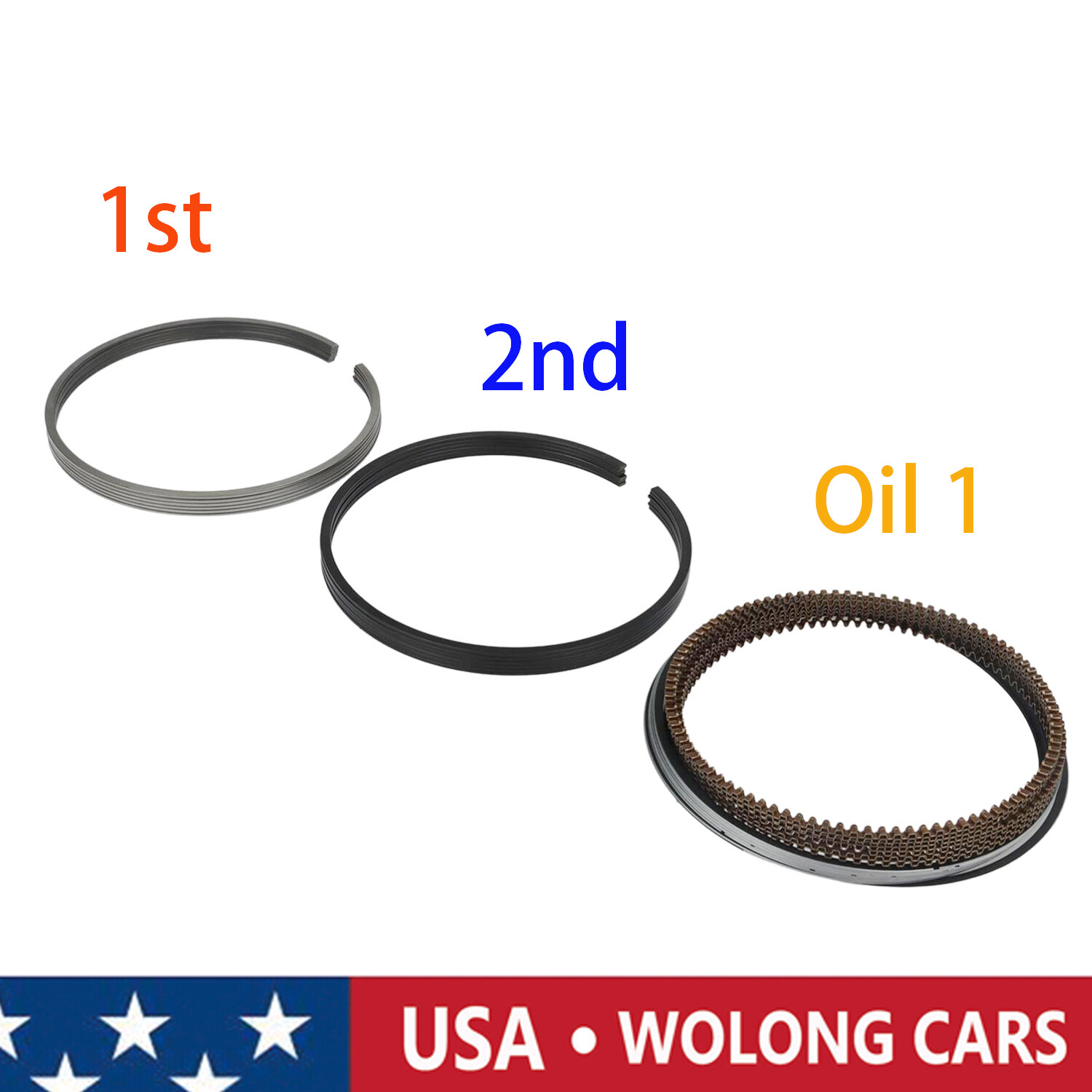 Piston Rings Set Fits 0115 Nissan Infiniti 3.5L 4.0L Suzuki DOHC