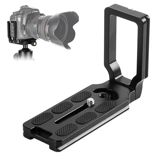 Quick Release Vertical Tripod Stabilizer L Holder Bracket Adapter for SLR Camera