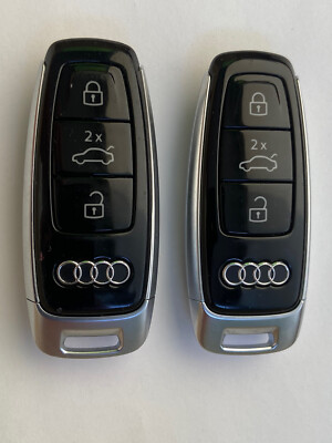 2019-2024 LOT OF 2 AUDI E-TRON MODELS KEYLESS REMOTES 4N0 959 754 AQ AUDI OEM 