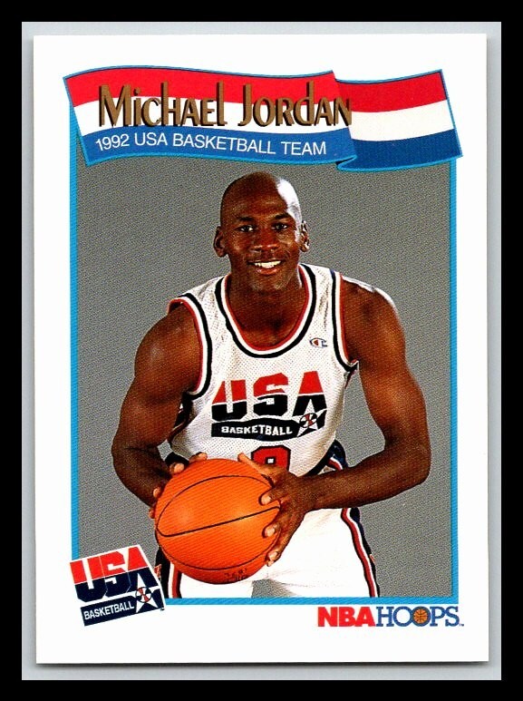 1991-92 Hoops #579 Michael Jordan USA