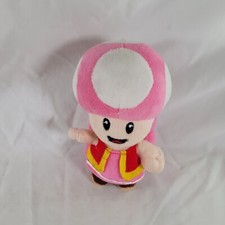 MARIO PARTY PLUSH ALL STAR TOADETTE PINK TOAD HUDSON SOFT 2011 NINTENDO a168