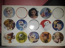 Official Disney Stickers Lot