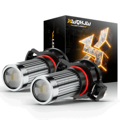 5202/H16 LED Fog Light Bulbs For Chevy Silverado 1500 2500HD 2007-2015 6000K 30W