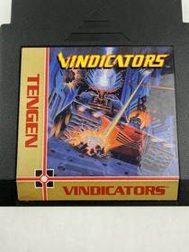 Vindicators (Nintendo NES, 1988) Tengen Black Cartridge, Cartridge Only Tested