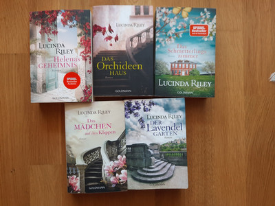 Lucinda Riley - 5 Bücher    Sammlung Bücherpaket Konvolut