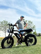 1000W peak Electric Bike Bicycle 48V 15AH 20" Fat Tire Mountain e bike Adult USA