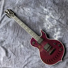 Custom Purple Wylde Audio Grail Physic Bullseye with Gig Bag Electric Guitar