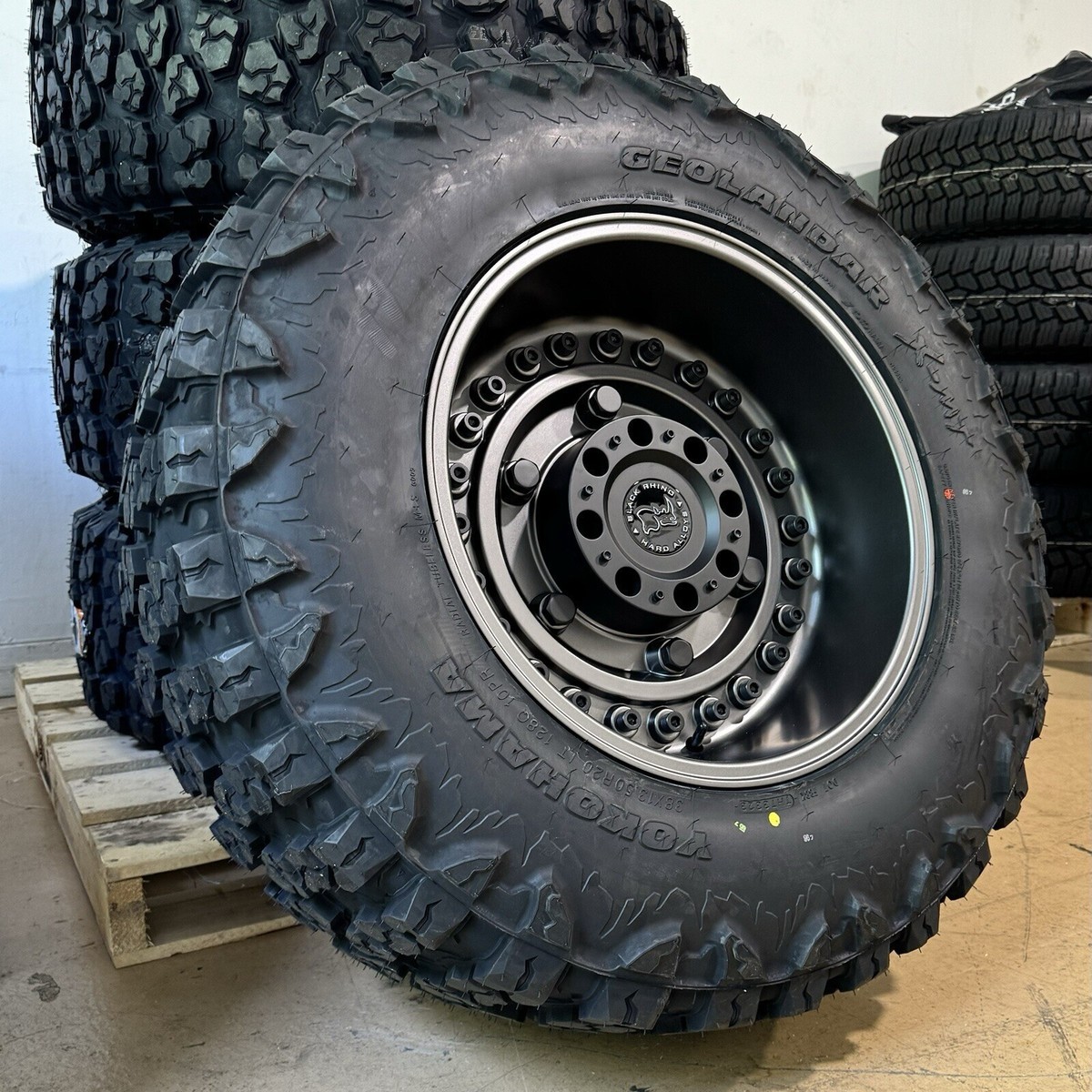 20x12 Black Rhino Armory Wheels 38