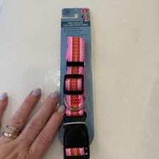 Greenbrier Kennel Club Dog Leash Size L 18"to 24" Pink,Red  Gray New W/Tags