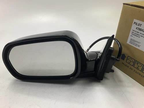 Pilot 4700432 Front Left Drivers Side Power Door Mirror For 1999-02 Honda Accord