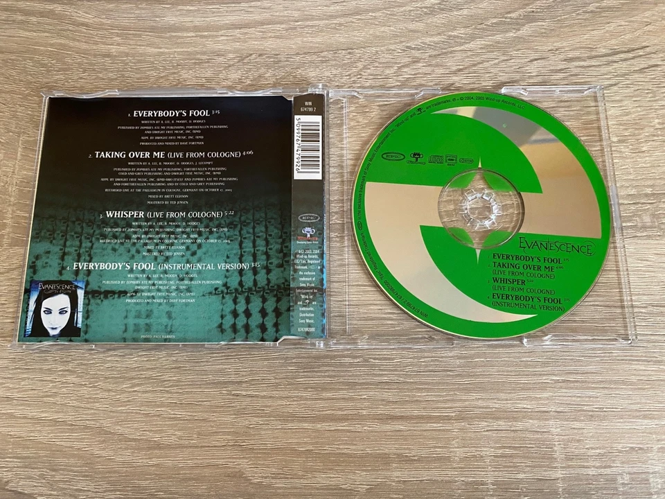 Evanescence MAXI CD - Everybodys fool - Bild 2 von 3