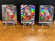 Lot of 3 2024 Prizm Jaden Hicks RC ROOKIE Black And White/ Red White/ Pandora