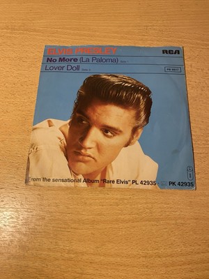 7'' ELVIS PRESLEY * No More (La Paloma) / Lover Doll (MINT-)