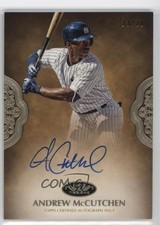 2019 Topps Tier One Prime Performers /70 Andrew McCutchen #PPA-AM Auto 1tn7
