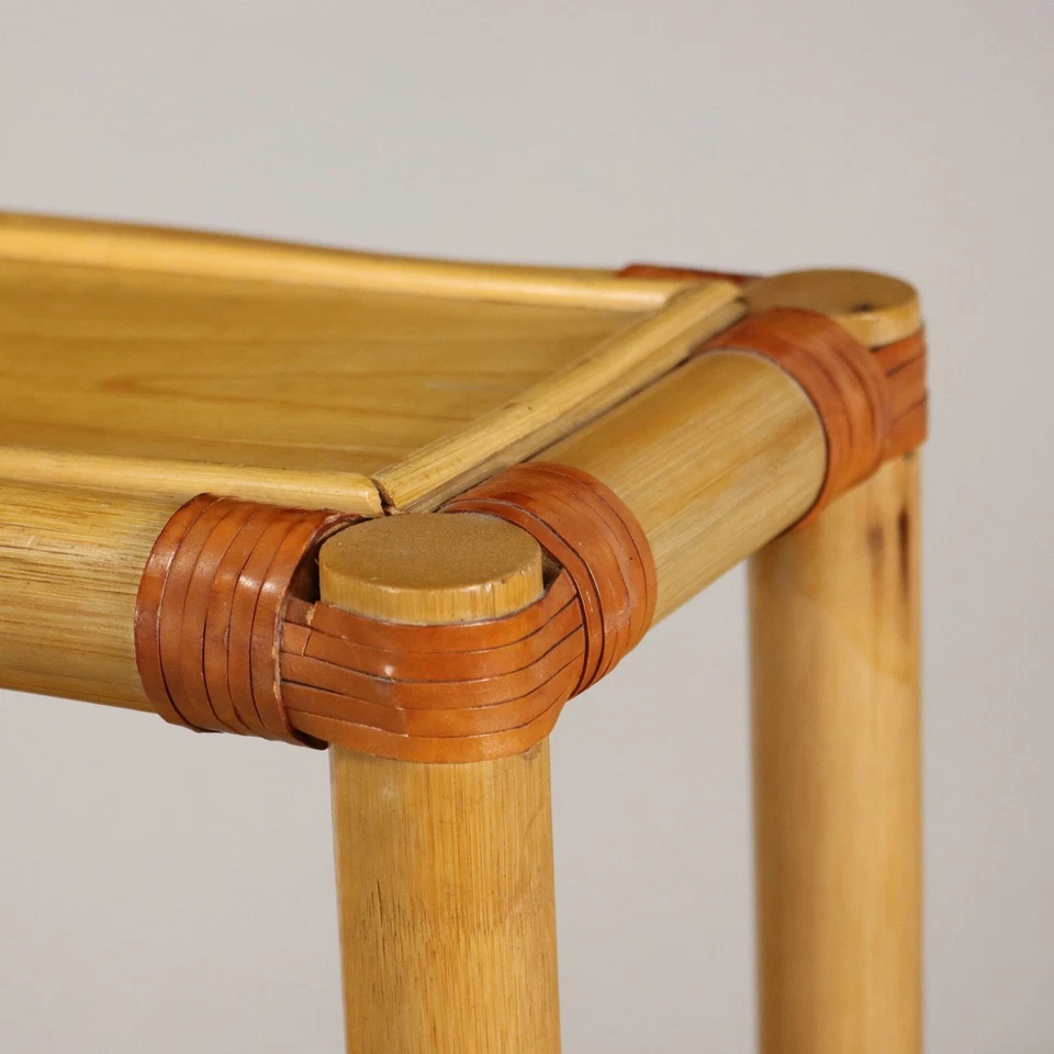 Vintage Möbel mit Regalen Italien 1980er Jahre Bambus Regale - Bild 4 von 4