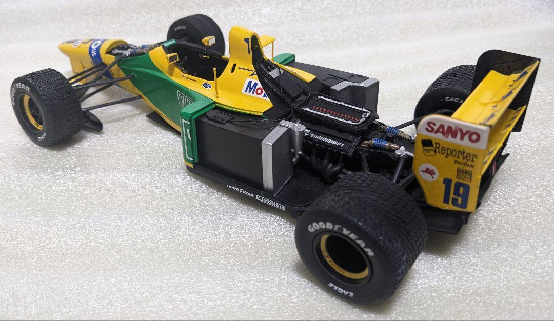 ミニカー MINICHAMPS BENETTON B192 M.SCHUMACHER Benetton Ford B192 #19 Michael Schumacher 1st GP Victory Spa