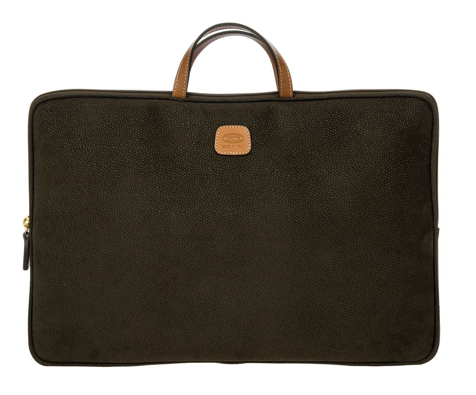 BRIC'S laptop bag PC Holder L Olive