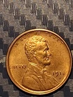1918-S LINCOLN WHEAT CENT PENNY CHOICE FULL WHEAT LINES Uncirculated