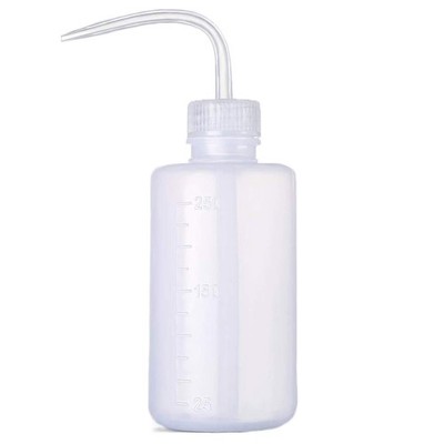 BEADNOVA Squeeze Plant Watering Bottle 250ml 8oz Small Wash 8.5 Ounces,