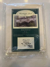 New Vintage Heritage Lace Ecru 20’ X 91’ Mantle Scarf Heirloom Mantle Scarf ￼